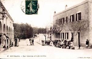 959- Bou-Saada - Rue Gaboriau et Ecole de filles